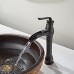 MYHB ORB Waterfall Bathroom Faucet for Vessel Sink Single Handle Lever Bowl Mixer Tap  Oil Rubbed Bronze-8009TH - B07CWQT9G3